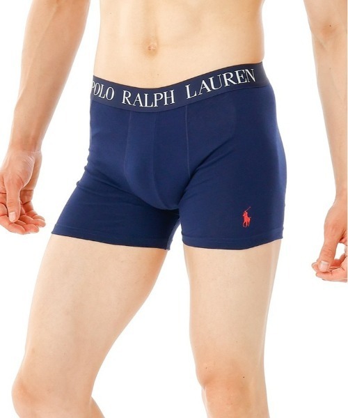 POLO RALPH LAUREN ウーブンボクサー LL ネイビー POLO RALPH LAUREN（ポロ・ラルフローレン） ラルフローレン ボクサー