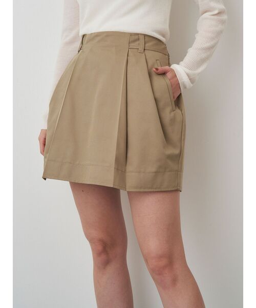 ハーフパンツレディース ELENDEEK ELENDEEK パンツ フェイクレザーハーフパンツ レディース