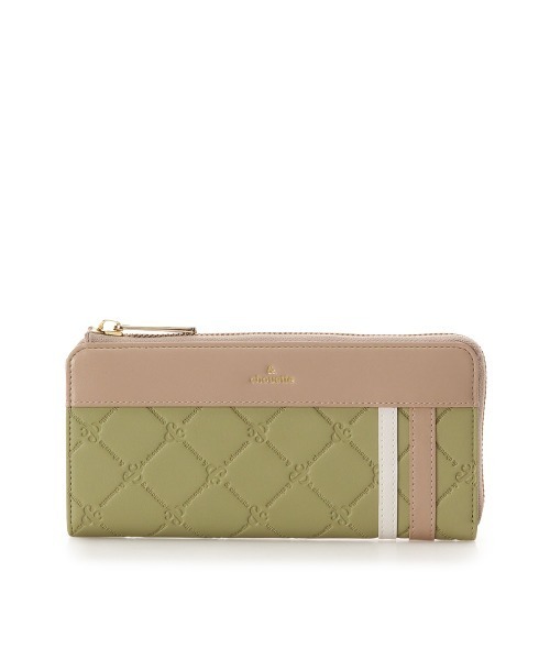 & chouette（アンドシュエット） 財布 型押しモノグラム スポーティー