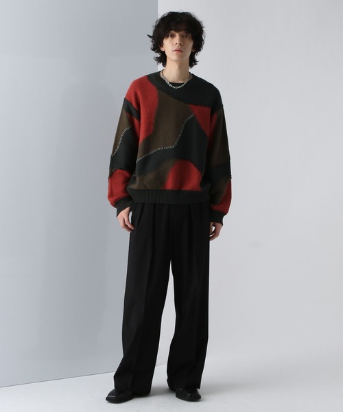 HARE ケーブルニット ブラック フリーサイズ 楽天市場】【SALE／50%OFF】【UNDERGROUND MODE 】ダメージ