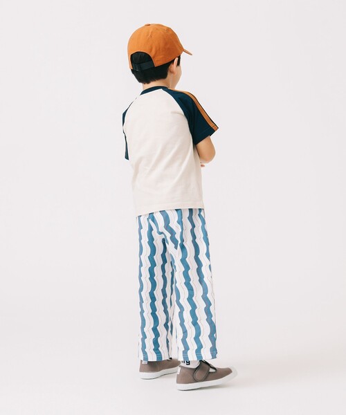 美品 ビームス 男の子 110cm 4点セット ストライプ ネイビー ブルー waltz by BEAMS DESIGN ストライプネイビースーツ キッズ 男の子