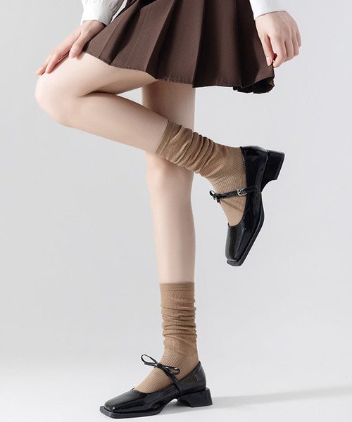 mosox 靴下 2Wayシアーハイソックス レディース : ZOZOTOWN Yahoo!店