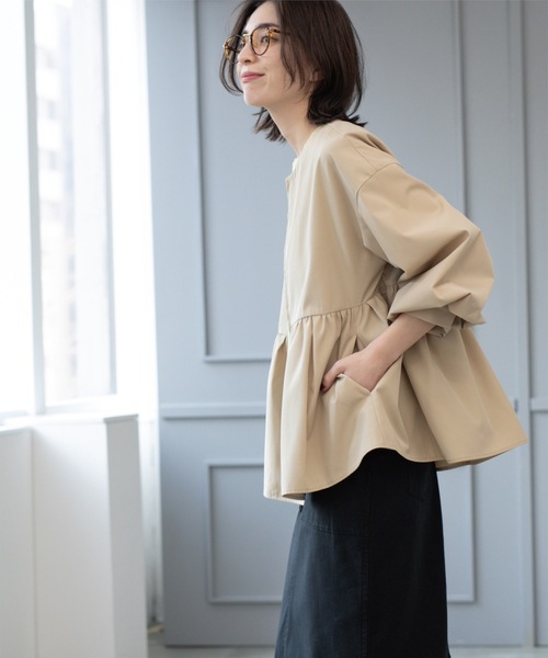 新品OPAQUE.CLIP ペプラムノーカラージャケット セレモニーオケージョン CEREMONY STYLE | OPAQUE.CLIP（オペークドットクリップ）の公式通販