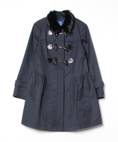 BURBERRY BLUELABEL　ダッフル ポンチョ　38 BURBERRY BLUELABELダッフル ポンチョ38