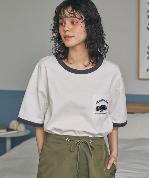 グッチ リンガーTシャツ カットソー 半袖 刺繍 XXS 白 723566 835640_XJHCV_9692_001_100_0000