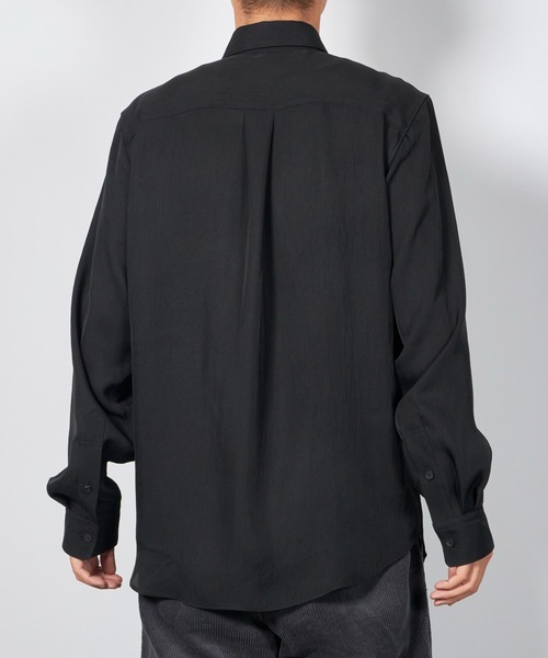 TOGA VIRILIS シャツ Acetate twill shirt メンズ : ZOZOTOWN