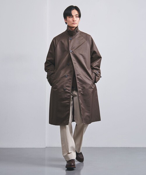 美品　UNITED ARROWS　ユナイテッドアローズ　バルマカーンコート　黒 UNITED ARROWS（ユナイテッドアローズ）の「モッサ バルマカーン