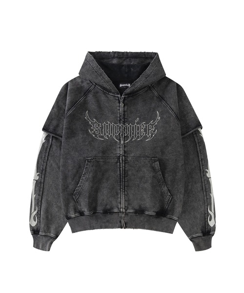 SUPPLIER（サプライヤー） パーカー フーディー｜Fire Bones Layered