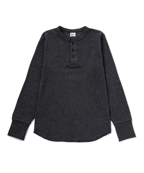 tシャツ R.P.miller/ミラー Waffle Henry PO ヘンリーネック プルオーバー レディース R.P.miller/ミラー Waffle Henry PO ヘンリーネック プル