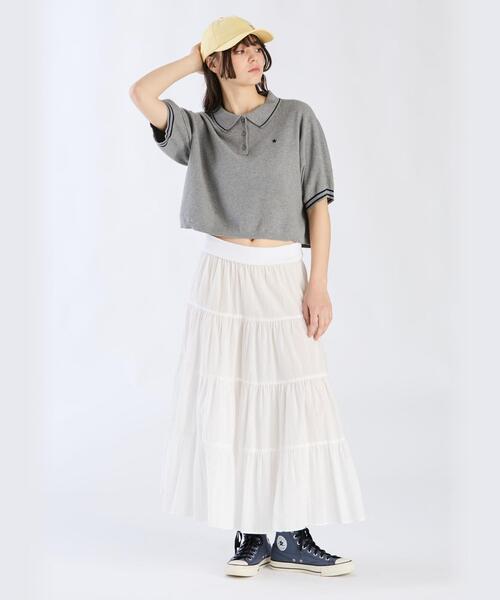 ポロシャツ ポロ コットンニットポロ レディース To b. by agnes ポロシャツ ポロ コットンニットポロ レディース