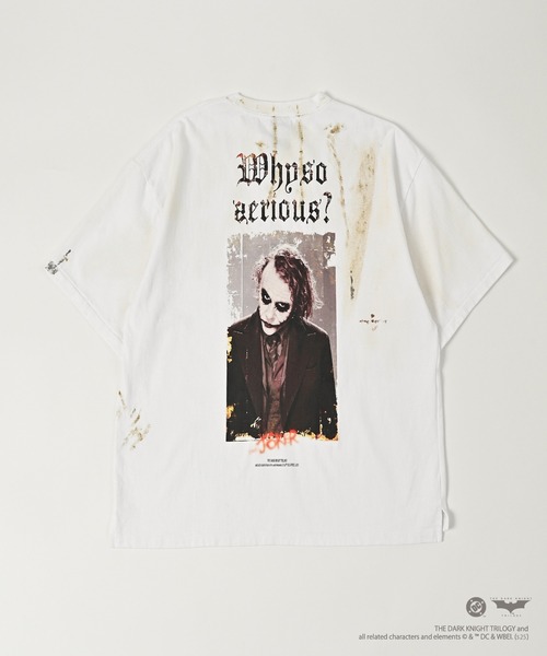 tシャツ ADAMPATEK/「THE JOKER」 comic T/ジョーカーコラボコミックプリントT(AP2514030) レディース メンズ ADAM PATEK tシャツ ADAMPATEK/「THE JOKER」 comic T