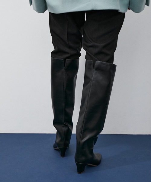 ADAM ET ROPE'（アダムエロペ） ロングブーツ 24.0cm ブラック