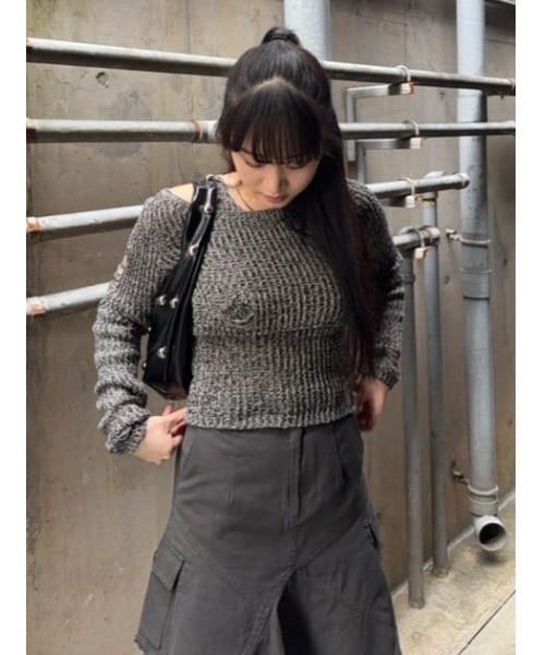 lagua gem CRASH COMPACT 2PIECE トップス LAGUA GEM ニット セーター CRASH COMPACT 2PIECE トップス