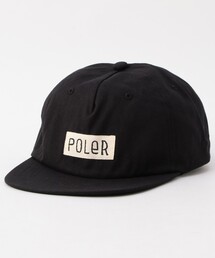 キャップ 帽子 POLeR/ポーラー FURRY FONT COTTON 6P CAP ファーリーフォント コットン 6パネル キャップ メンズ レデ｜ZOZOTOWN Yahoo!店