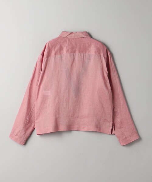ブラウス シャツ 麻 オープンカラー シャツ レディース BEAUTY＆YOUTH UNITED ARROWS ブラウス シャツ 麻 オープン