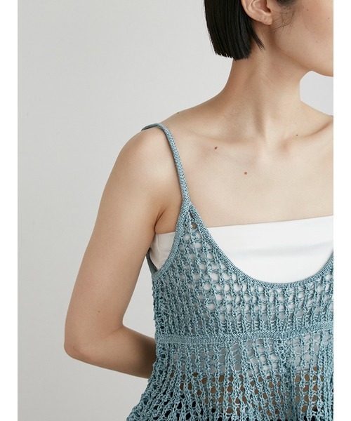【MIESROHE】メッシュニットビスチェ MIESROHE｜メッシュニットビスチェ | Rakuten Fashion(楽天