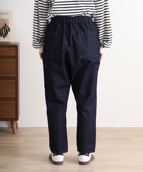 美品YARRA ヤラ [jæ're] インディゴ藍色サルエルコットンパンツ 楽天市場】【大感謝祭|20％オフセール】YARRA（ヤラ）デニム