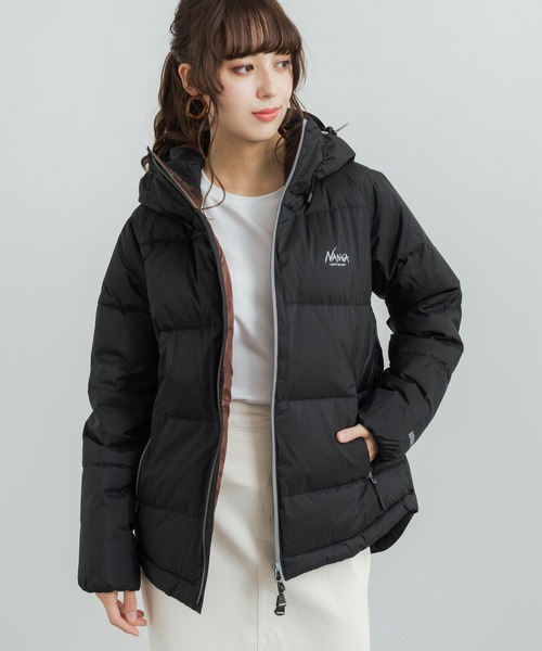 NANGA ダウンジャケット ウィメンズ黒 HINOC DOWN JACKET W|ヒノック ダウン ジャケット ウィメンズヒノック