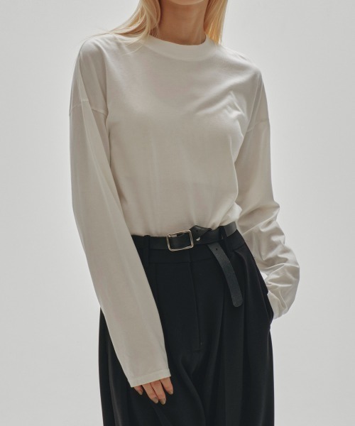 TODAYFUL ホワイト 長袖Tシャツ TODAYFUL 「TODAYFUL」 長袖カットソー FREE ホワイト