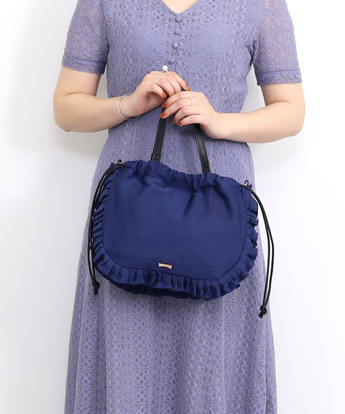 ＊お値下げ❣️【未使用】SMIR NASLI ショルダーバッグ＊ SMIR NASLI（サミールナスリ） ショルダーバッグ バッグ フリル巾着