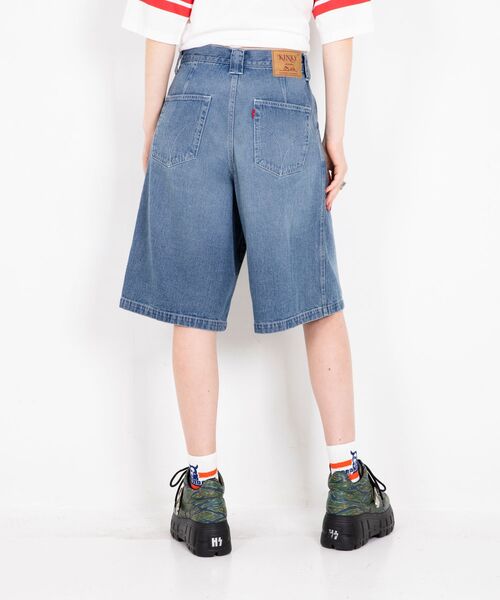 雑誌「Sweet」掲載【ヒステリックグラマー】デニムハーフパンツ HYSTERIC GLAMOUR ジーンズ デニム デニムパンツ デニムハーフ