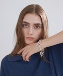 ブレスレット 「LUENNA」 Oval Do...の詳細画像3