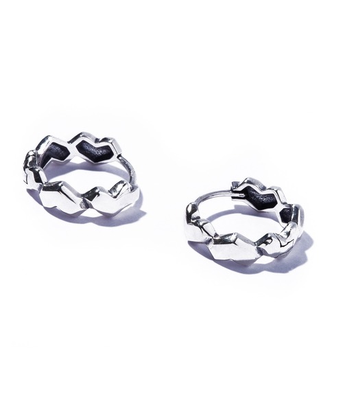 ピアス 「quip queint」off mind hoop pierce/オフ マインド フープ ピアス QU208 レディースの画像