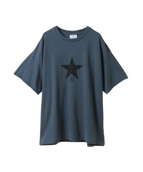 tシャツ PIGMENT DYE STAR PRINT TEE レディース メンズ