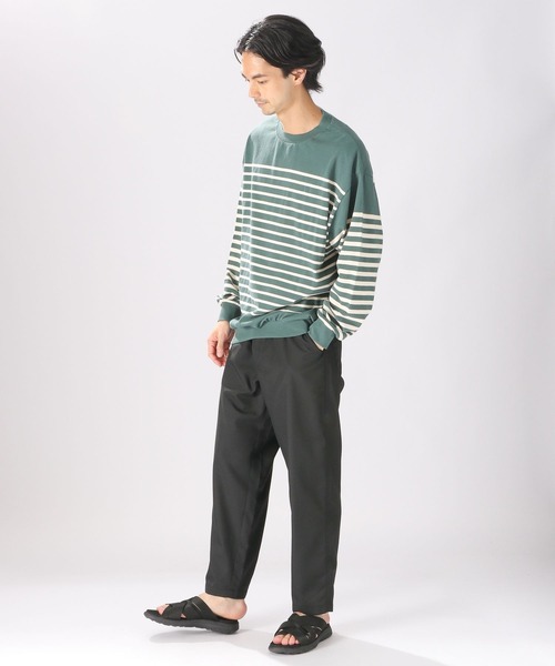 「niko and...」 長(zhǎng)袖Tシャツ MEDIUM グレー メンズ