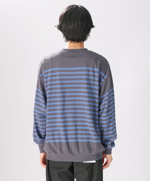 「niko and...」 長(zhǎng)袖Tシャツ MEDIUM グレー メンズ