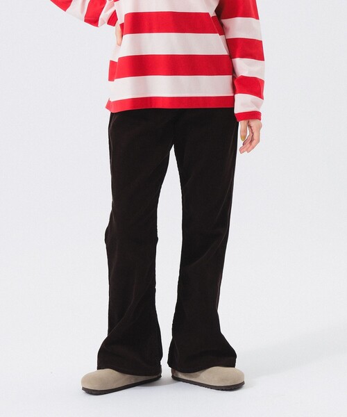 パンツ 「1/15再値下げ」コード フレア パンツ レディース