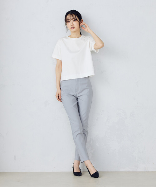 COMME CA MODELS」 パンツ X-LARGE サックスブルー レディース