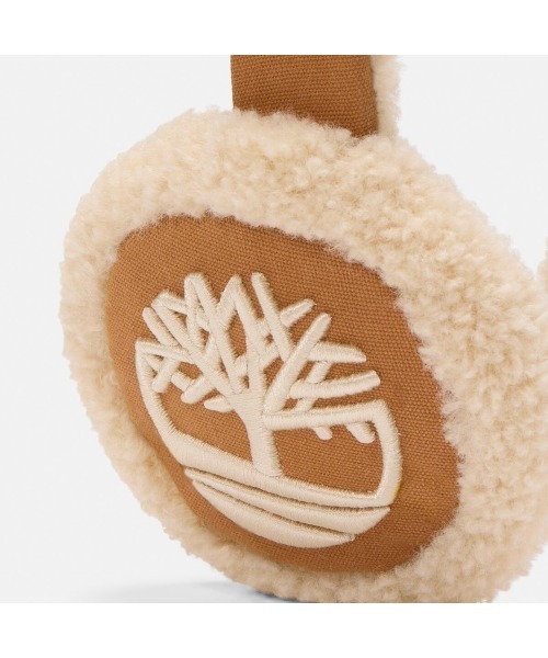 Timberland　キャンバス & シェルパ イアーマフ Timberland（ティンバーランド） 耳当て イヤーマフ キャンバス