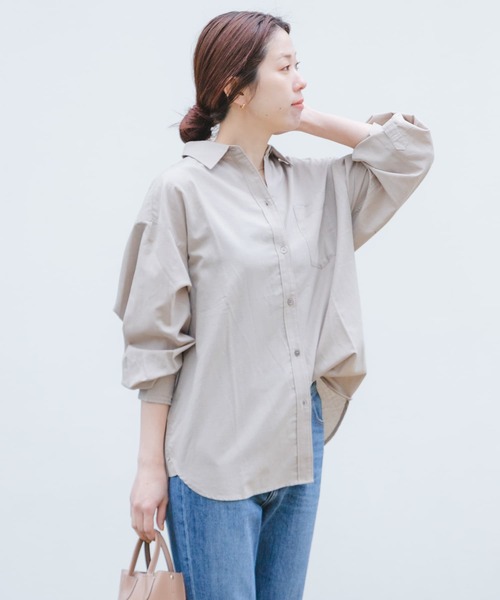「URBAN RESEARCH Sonny Label」 長袖シャツ FREE ベージュ レディース