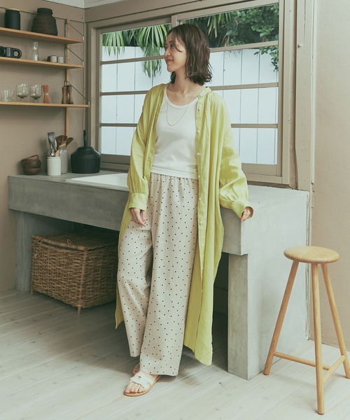 アーバンリサーチドアーズ　新品リネンパンツ URBAN RESEARCH DOORS（アーバンリサーチドアーズ）の「リネン
