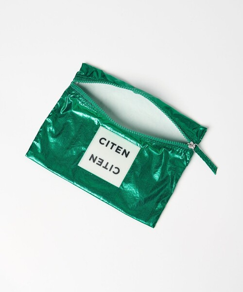 CITEN（シテン） ポーチ 「CITEN」CITENフフラットポーチメタリック
