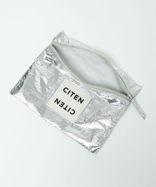 CITEN（シテン） ポーチ 「CITEN」CITENフフラットポーチメタリック