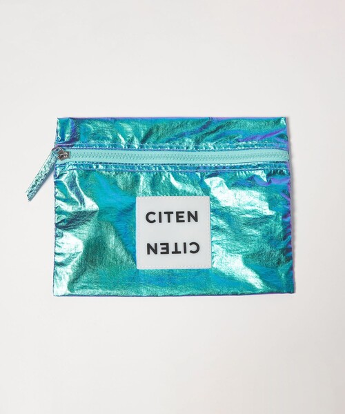 CITEN（シテン） ポーチ 「CITEN」CITENフフラットポーチメタリック