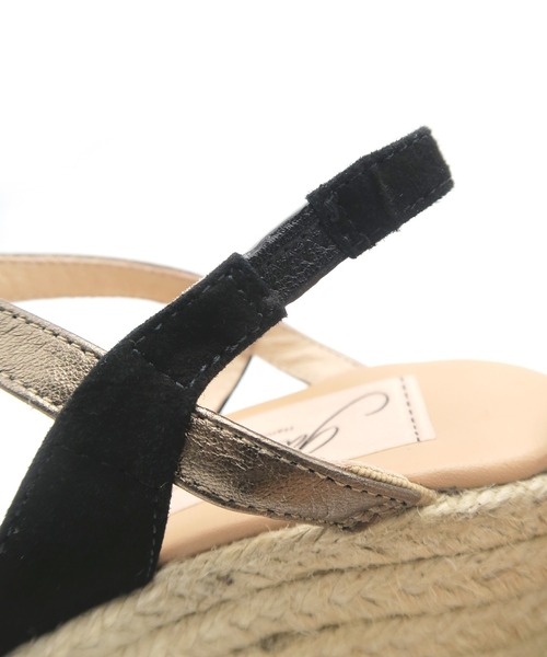 GAIMO 「GAIMO」 フラットサンダル 37 ブラック レディース