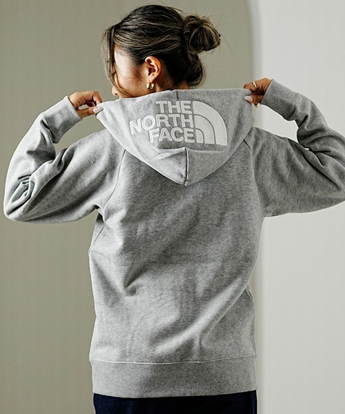 THE NORTH FACE 「THE FACE」 ジップアップパーカー M ホワイト