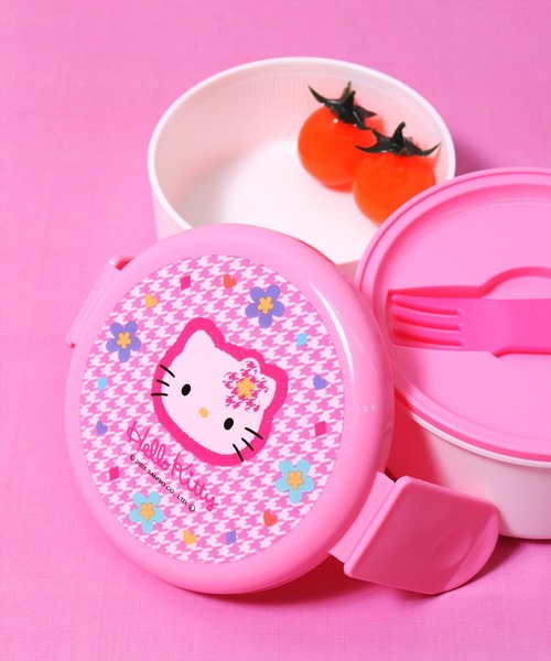 sanrio 弁当箱 (SK)「sanrio/ハローキティ」丸型 ランチボックス