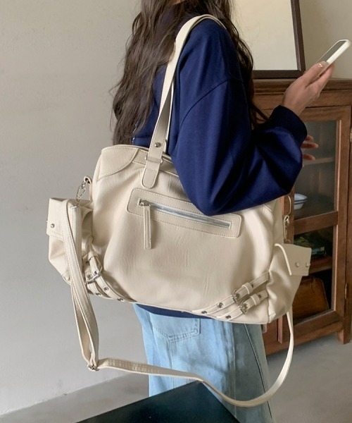 gossip!ロサンゼルス ショルダーバッグ バッグ Y2K大容量レトロ