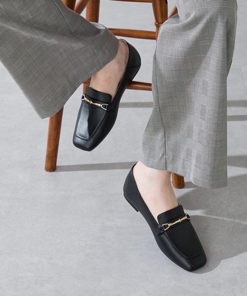 WA ORiental TRaffic パンプス 2025秋冬新作スクエアトゥモチーフ