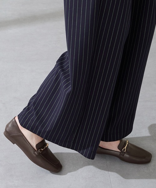 WA ORiental TRaffic パンプス スクエアトゥモチーフバブーシュ