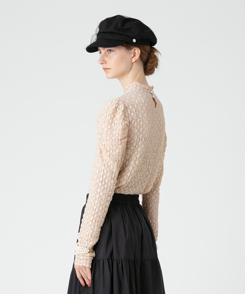 「LOULOU WILLOUGHBY」 長袖カットソー 2 ブラック レディース