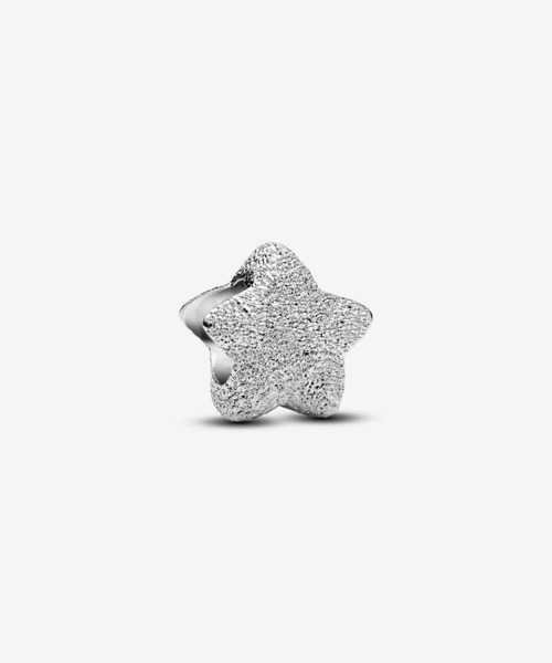 PANDORA（パンドラ） チャーム テクスチャー スター ミニチャーム