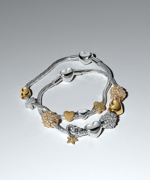 PANDORA（パンドラ） チャーム テクスチャー スター ミニチャーム