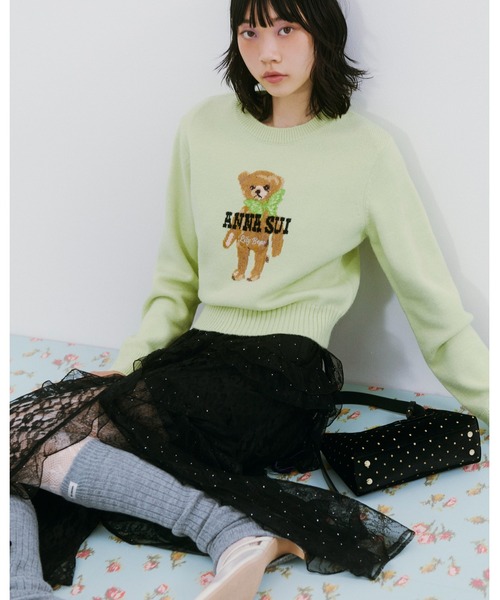 Lily Brown ANNA SUI 長袖ニットセーター Lily Brown ANNA SUI 長袖ニットセーター LILY BROWN（リリーブラウン