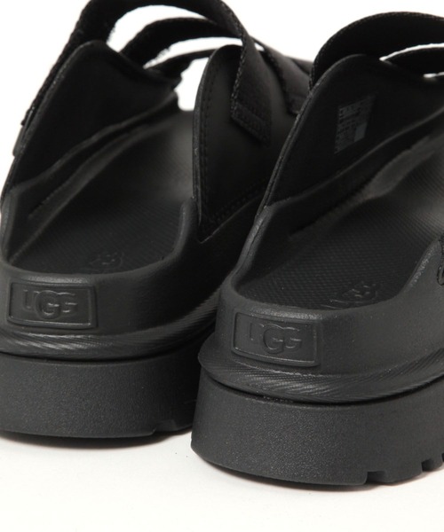 「UGG」 フラットサンダル SMALL ブラック レディースの画像