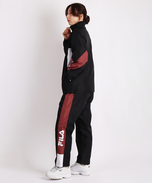 FILA（フィラ） パジャマ ルームウェア レディース 裏トリコット 起毛